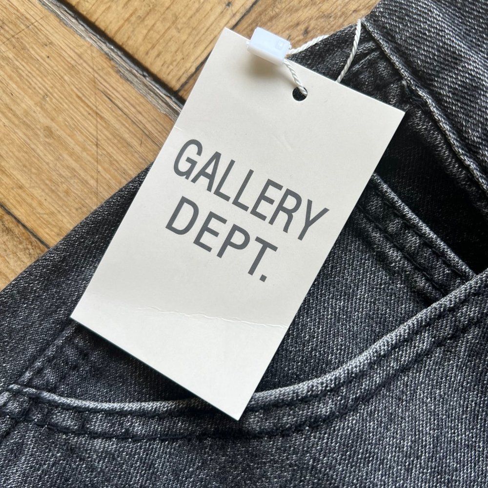 GALLERY DEPT. LA FLARE BLACK DENIM - BRAND NEW